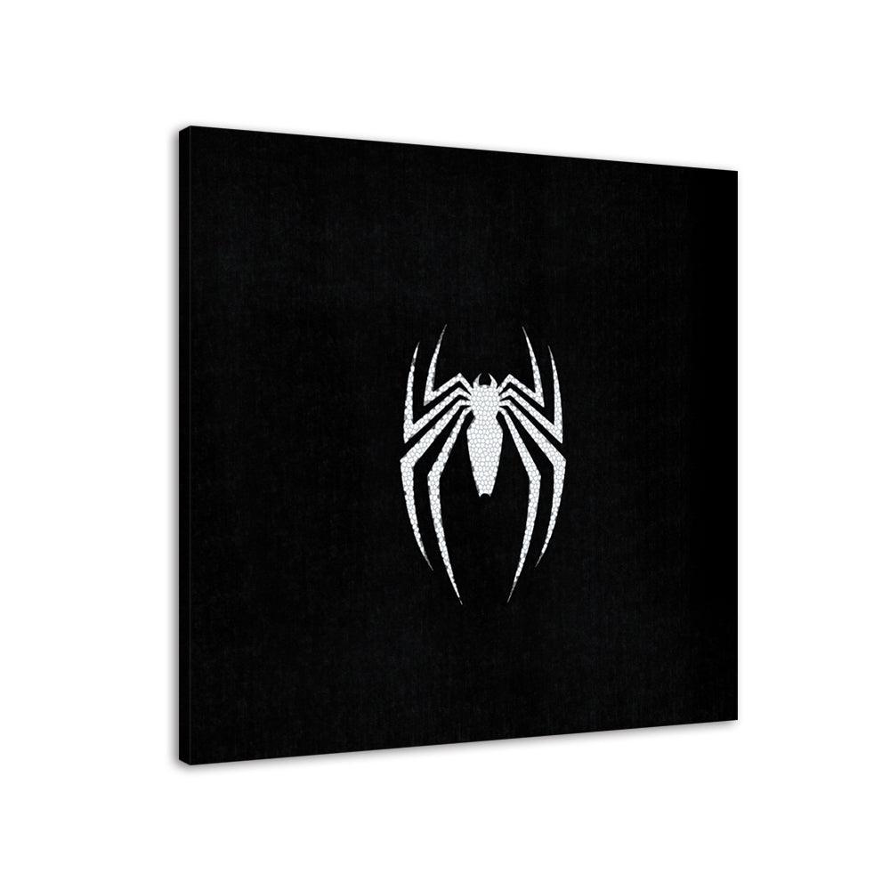 Spiderman Logo 1 Piece HD Multi Panel Canvas Wall Art Frame - Original Frame