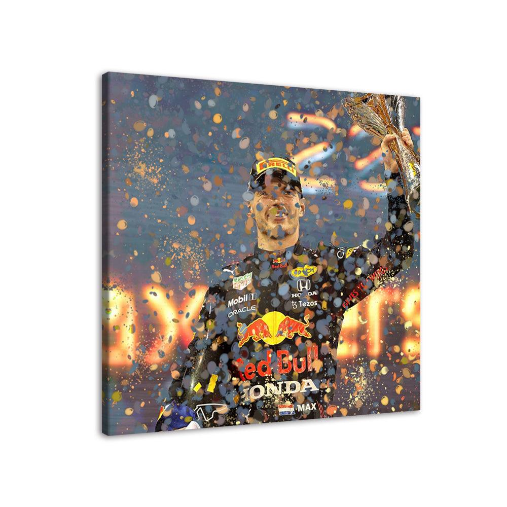 Formula One Celebration 1 Piece HD Multi Panel Canvas Wall Art Frame - Original Frame