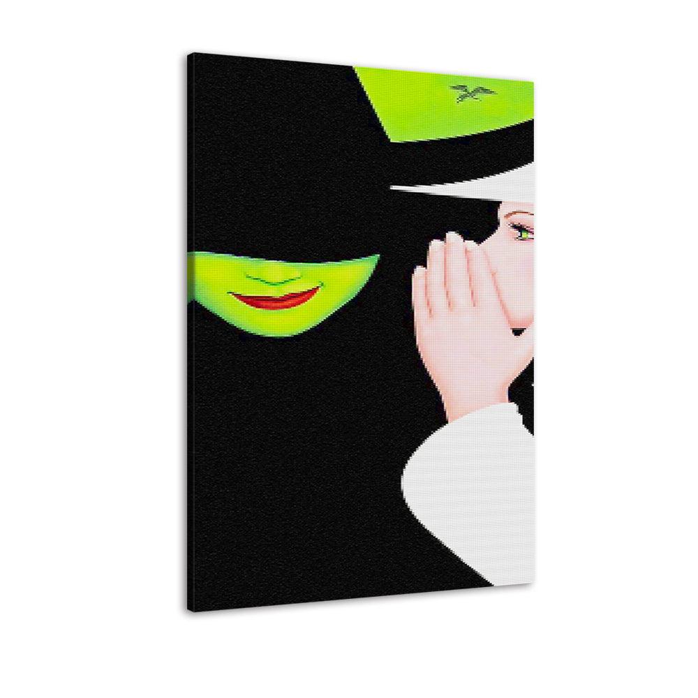 Wicked Musical 1 Piece HD Multi Panel Canvas Wall Art Frame - Original Frame