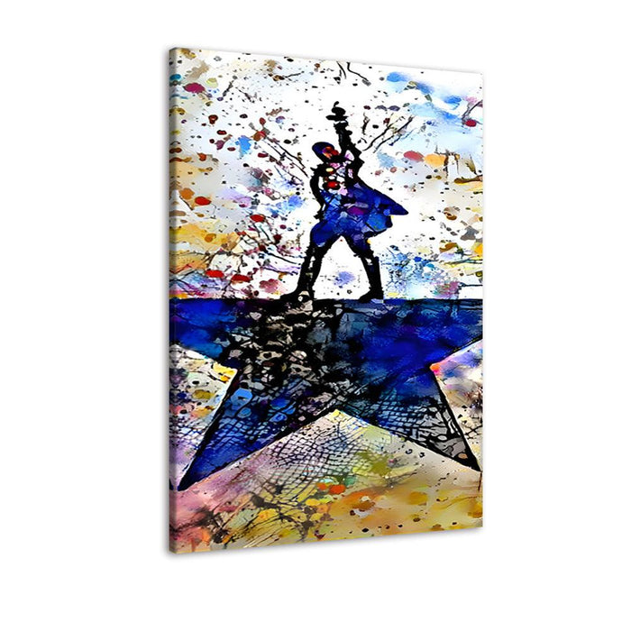 The Star Man 1 Piece HD Multi Panel Canvas Wall Art Frame - Original Frame