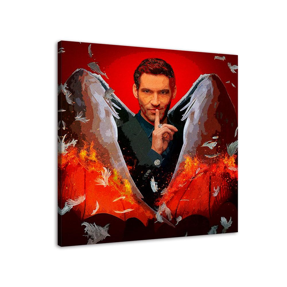 Angel Wing 1 Piece HD Multi Panel Canvas Wall Art Frame - Original Frame