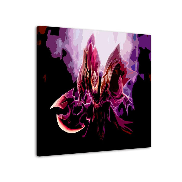 The Pink Monster 1 Piece HD Multi Panel Canvas Wall Art Frame