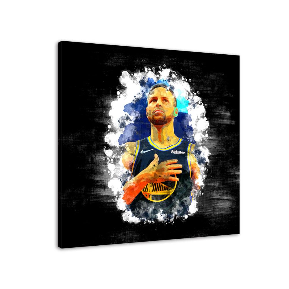 Stephen Curry 1 Piece HD Multi Panel Canvas Wall Art Frame - Original Frame