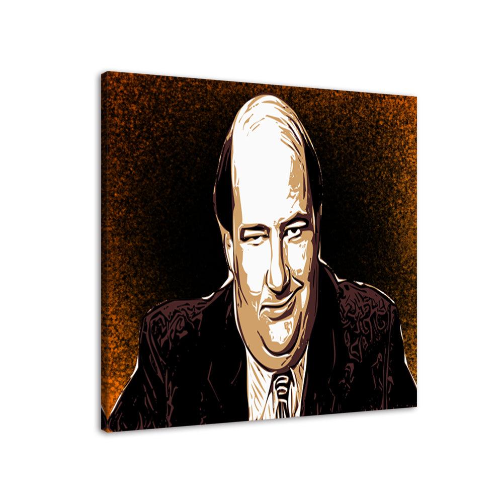 Brian Baumgartner 1 Piece HD Multi Panel Canvas Wall Art Frame - Original Frame