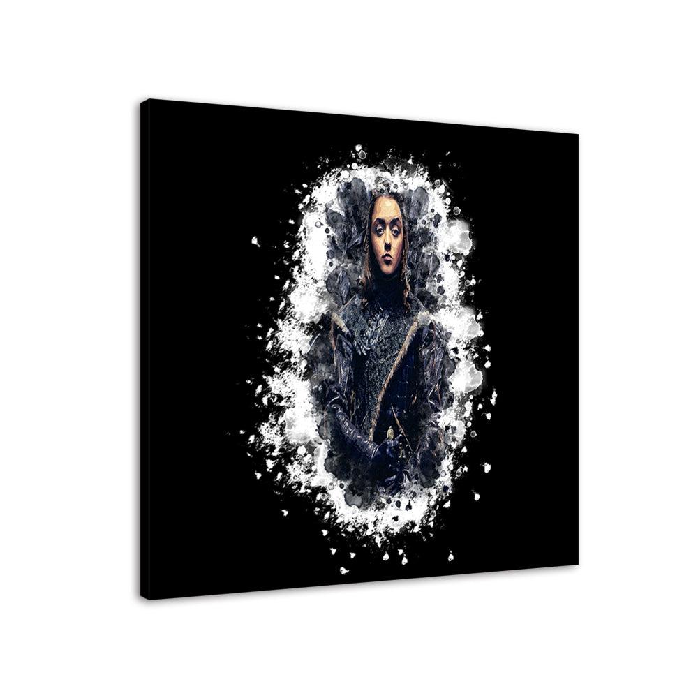 Arya Stark 1 Piece HD Multi Panel Canvas Wall Art Frame - Original Frame