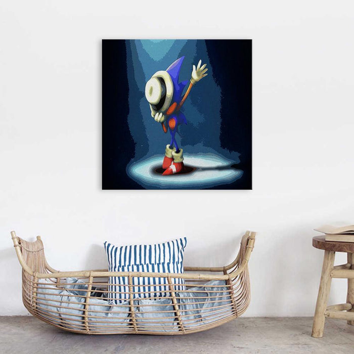 The Show of Sonic 1 Piece HD Multi Panel Canvas Wall Art Frame
