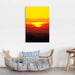 El Amanecer 1 Piece HD Multi Panel Canvas Wall Art Frame - Original Frame