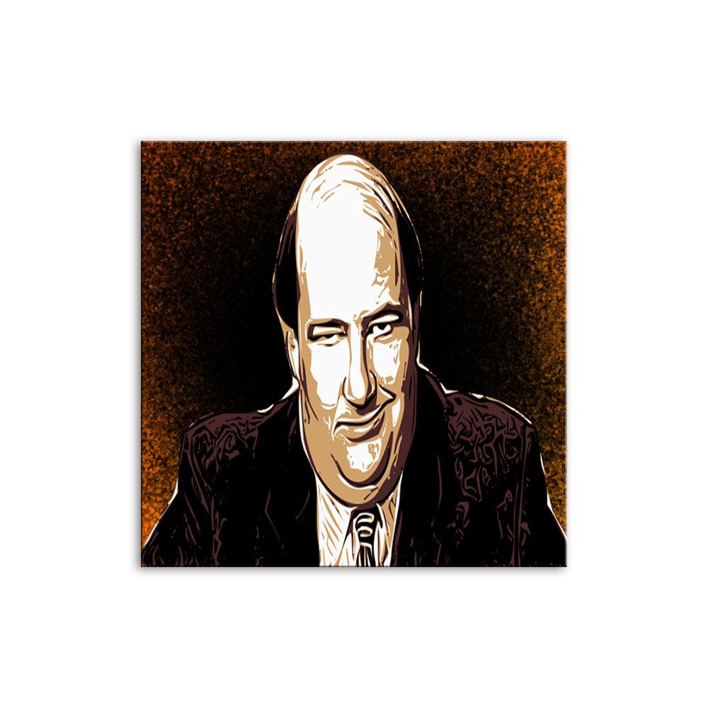 Brian Baumgartner 1 Piece HD Multi Panel Canvas Wall Art Frame - Original Frame