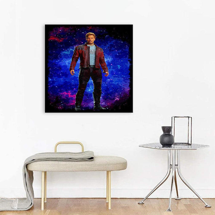 Star Lord Guardians Of The Galaxy 1 Piece HD Multi Panel Canvas Wall Art Frame