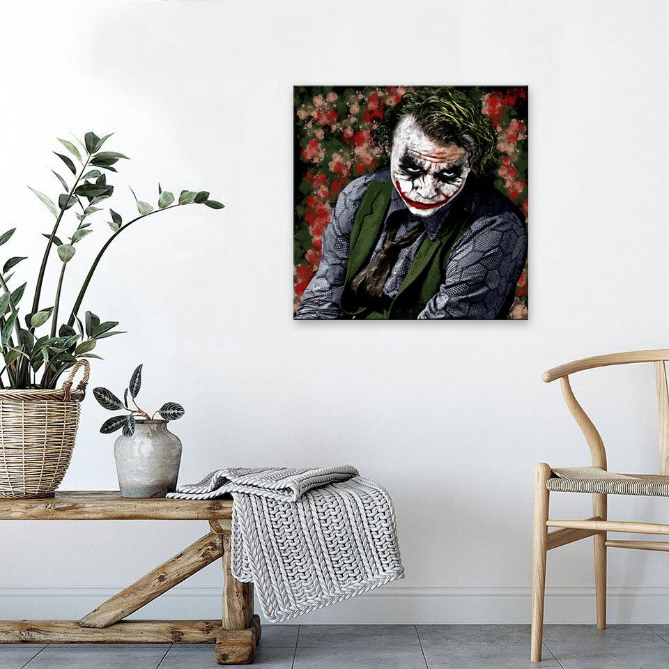 The Joker 1 Piece HD Multi Panel Canvas Wall Art Frame - Original Frame