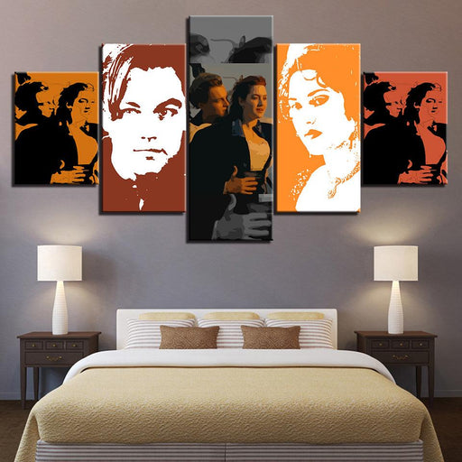 The Titanic 5 Piece HD Multi Panel Canvas Wall Art Frame - Original Frame