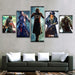 Assassins' Creed 5 Piece HD Multi Panel Canvas Wall Art Frame - Original Frame