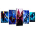 DOTA 5 Piece HD Multi Panel Canvas Wall Art Frame - Original Frame