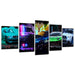 Car Game 5 Piece HD Multi Panel Canvas Wall Art Frame - Original Frame