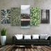 Beautiful Winter Forests 5 Piece HD Multi Panel Canvas Wall Art Frame - Original Frame