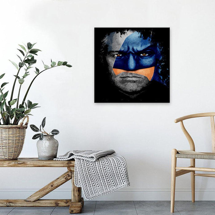 Superhero Portrait 1 Piece HD Multi Panel Canvas Wall Art Frame - Original Frame