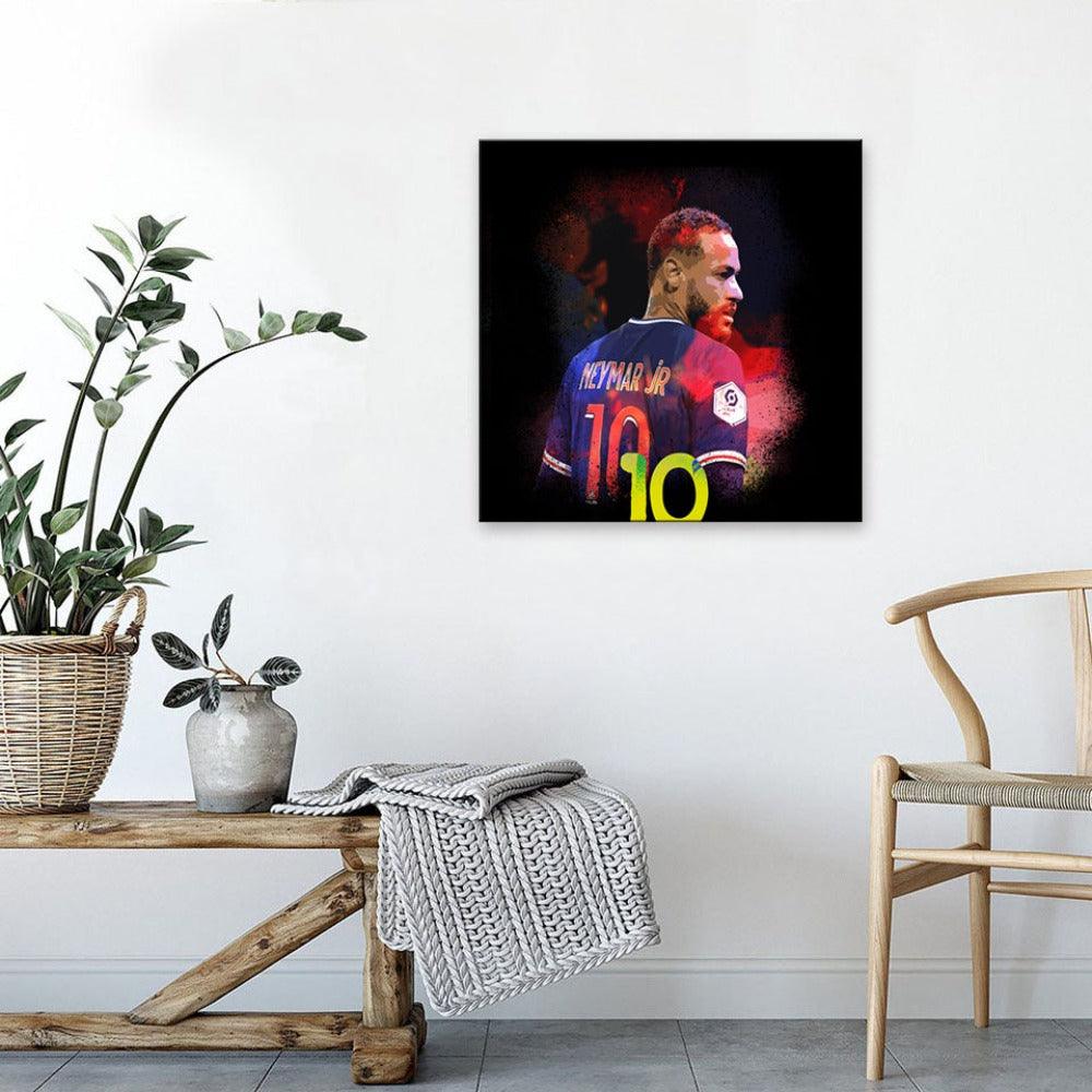 Neymar 1 Piece HD Multi Panel Canvas Wall Art Frame - Original Frame