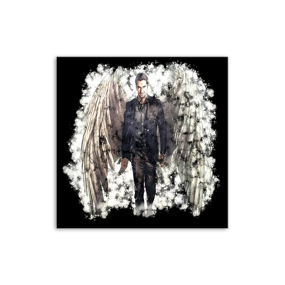 Lucifer 1 Piece HD Multi Panel Canvas Wall Art Frame - Original Frame