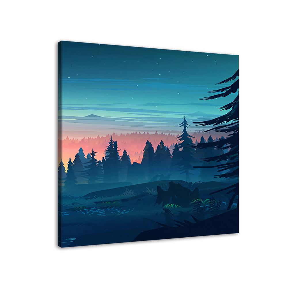 The Ocean Sky 1 Piece HD Multi Panel Canvas Wall Art Frame - Original Frame