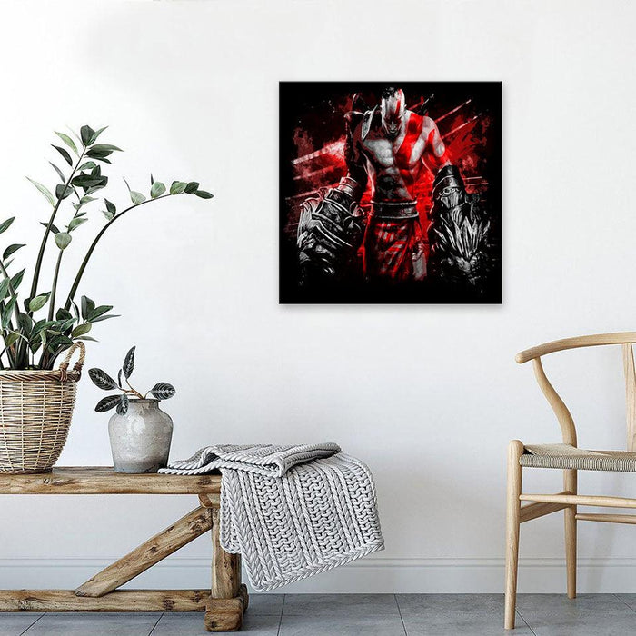 The Iron Hands Fighter 1 Piece HD Multi Panel Canvas Wall Art Frame - Original Frame