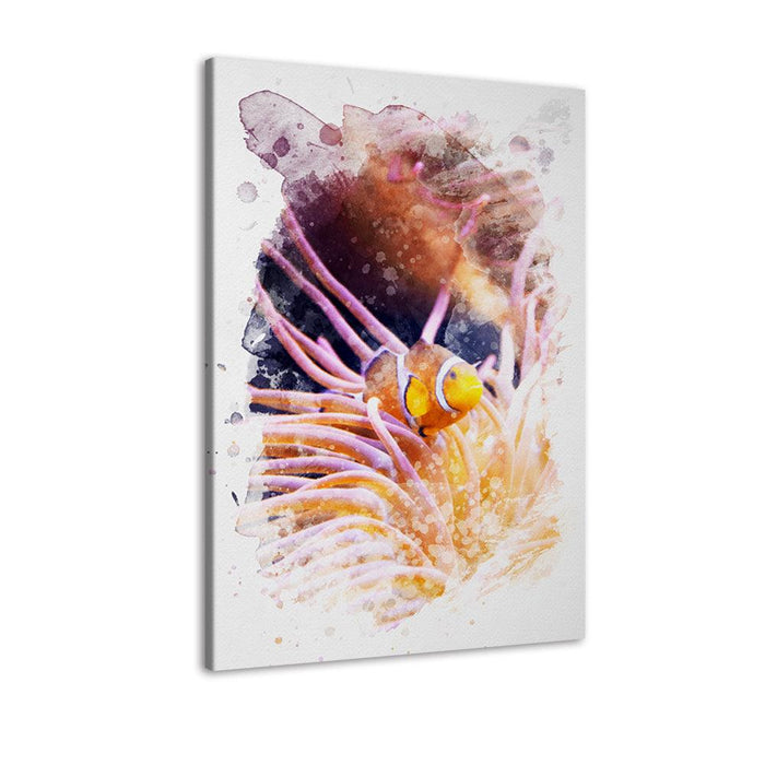 The Clownfish 1 Piece HD Multi Panel Canvas Wall Art Frame - Original Frame