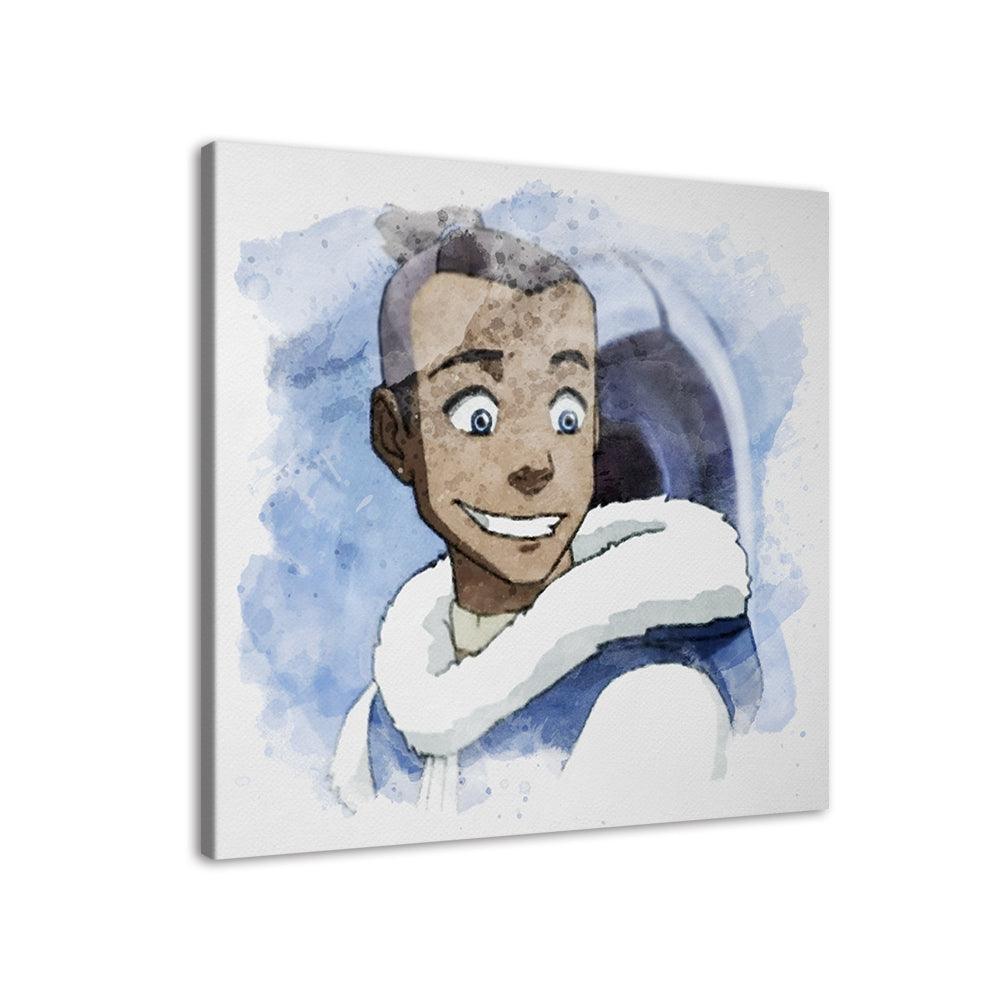 Blue Naruto Boy 1 Piece HD Multi Panel Canvas Wall Art Frame - Original Frame