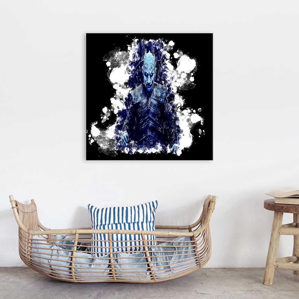 The Night King 1 Piece HD Multi Panel Canvas Wall Art Frame - Original Frame