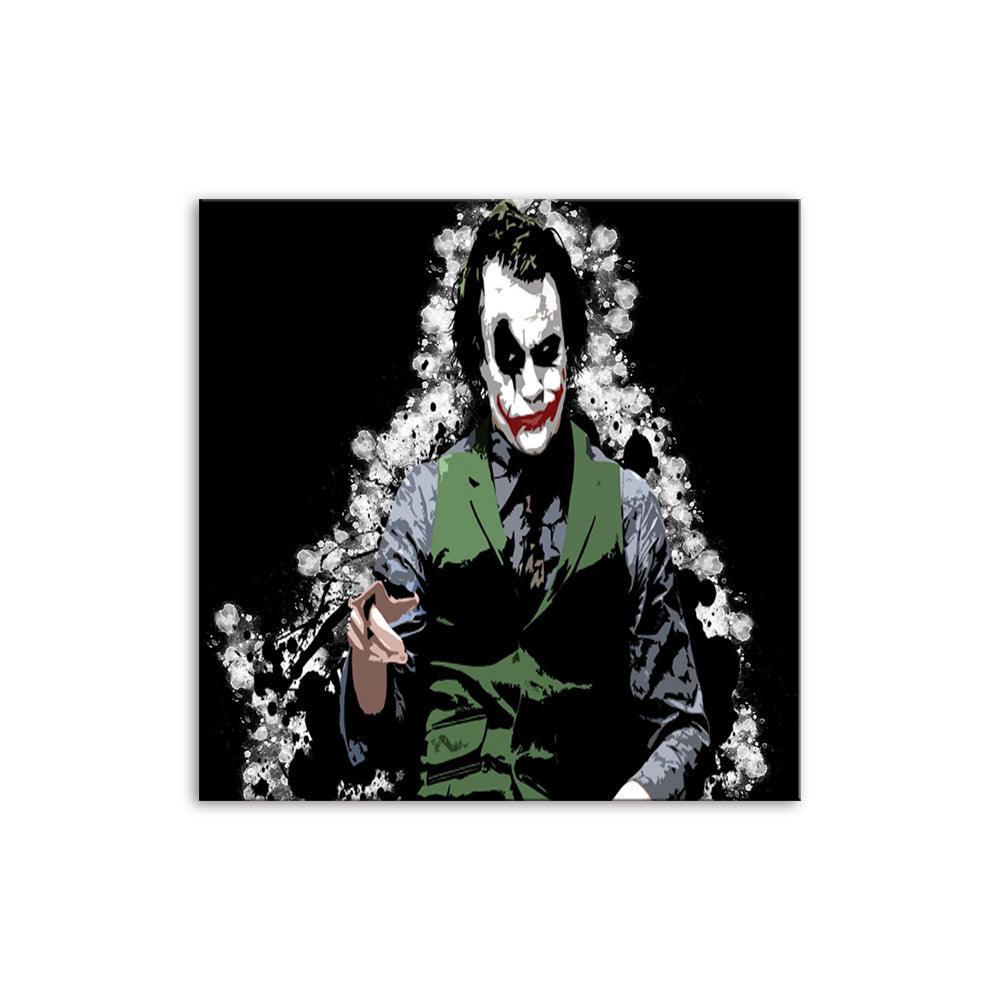 The Joker Portrait 1 Piece HD Multi Panel Canvas Wall Art Frame - Original Frame