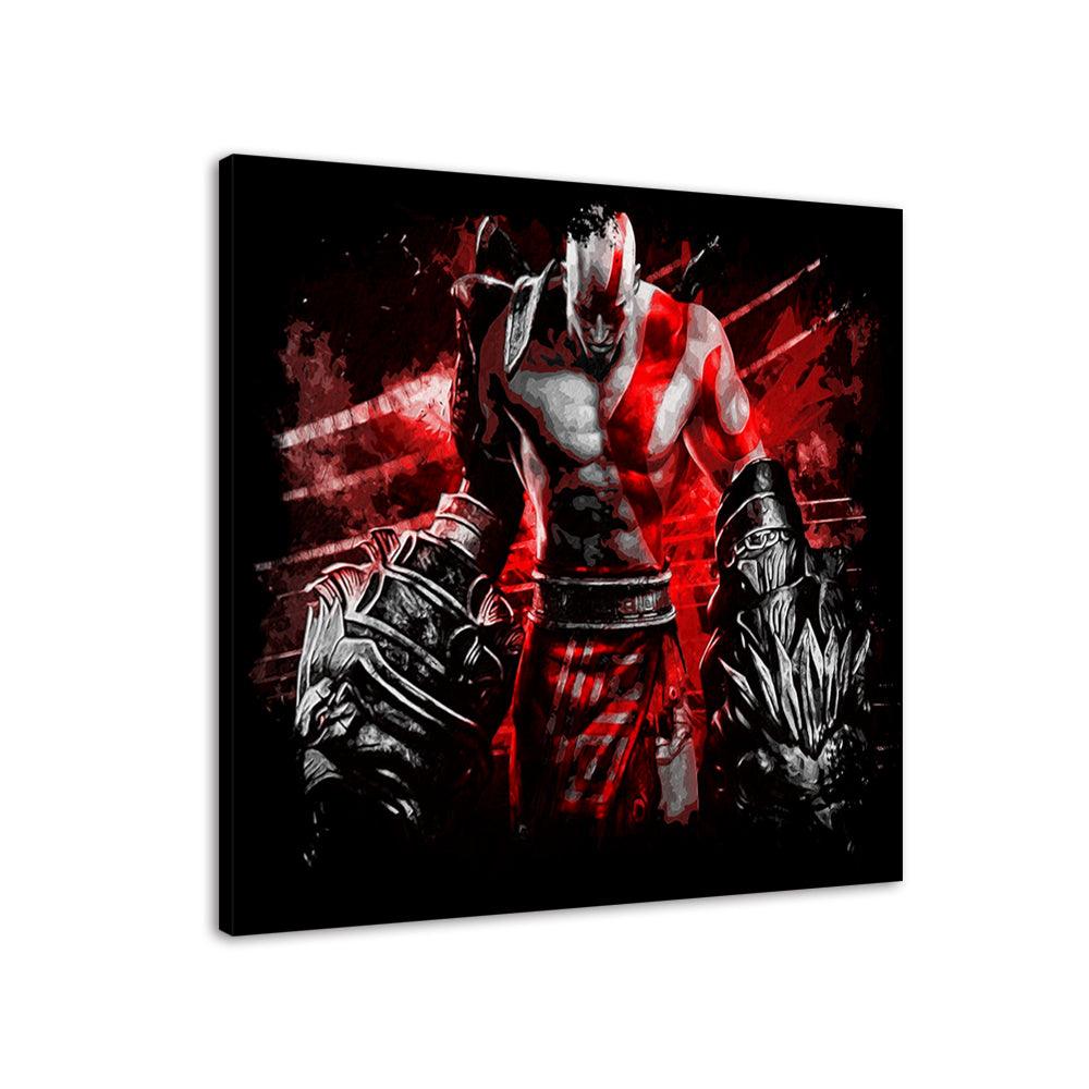 The Iron Hands Fighter 1 Piece HD Multi Panel Canvas Wall Art Frame - Original Frame