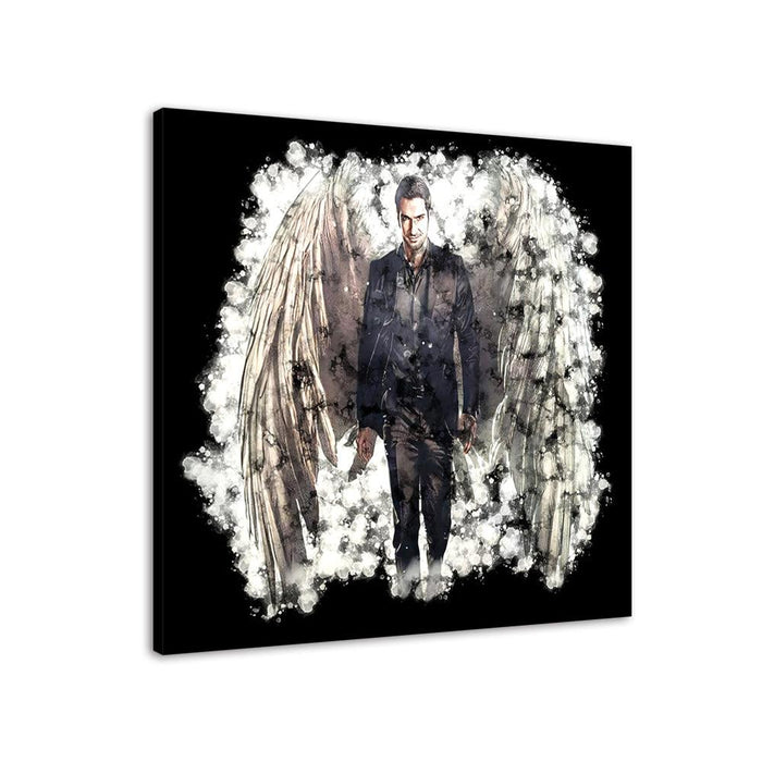 Lucifer 1 Piece HD Multi Panel Canvas Wall Art Frame - Original Frame