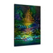 The Abstract Painted Mountains 1 Piece HD Multi Panel Canvas Wall Art Frame - Original Frame