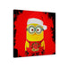 Merry Christmas The Minions 1 Piece HD Multi Panel Canvas Wall Art Frame - Original Frame