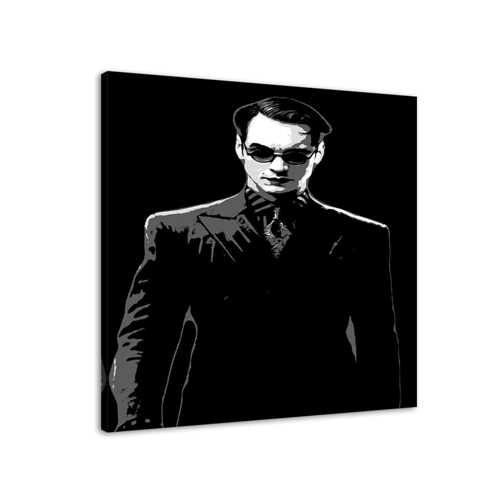 The Batman Movie Portrait 1 Piece HD Multi Panel Canvas Wall Art Frame - Original Frame