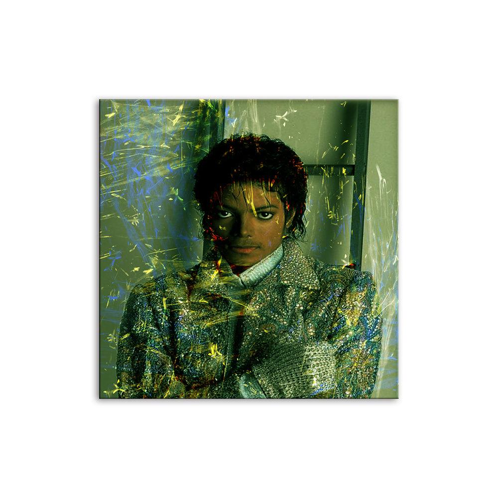 Michael Jackson 1 Piece Multi Panel Canvas Wall Art - Original Frame