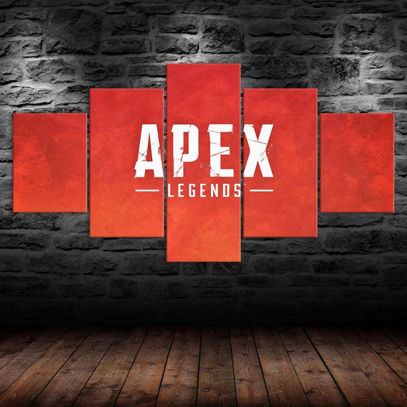 Apex Legends 5 Piece HD Canvas Wall Art Frame - Original Frame