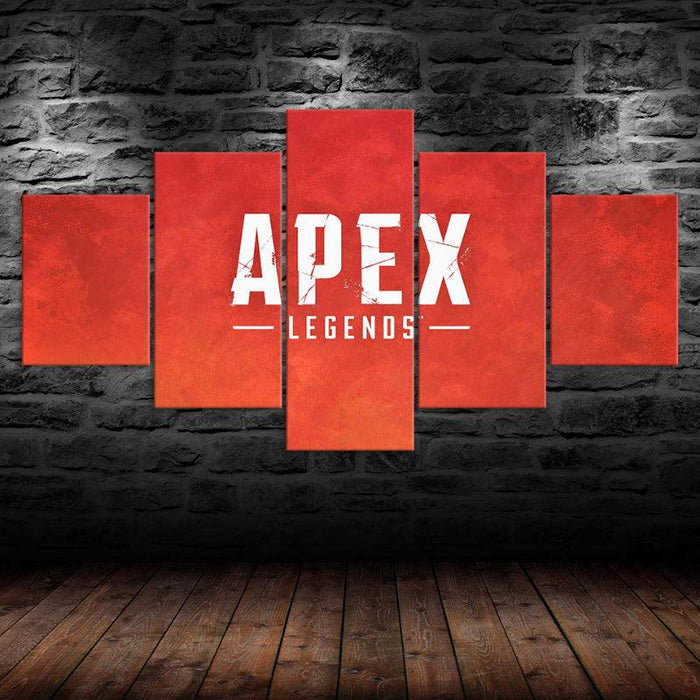 Apex Legends 5 Piece HD Canvas Wall Art Frame - Original Frame