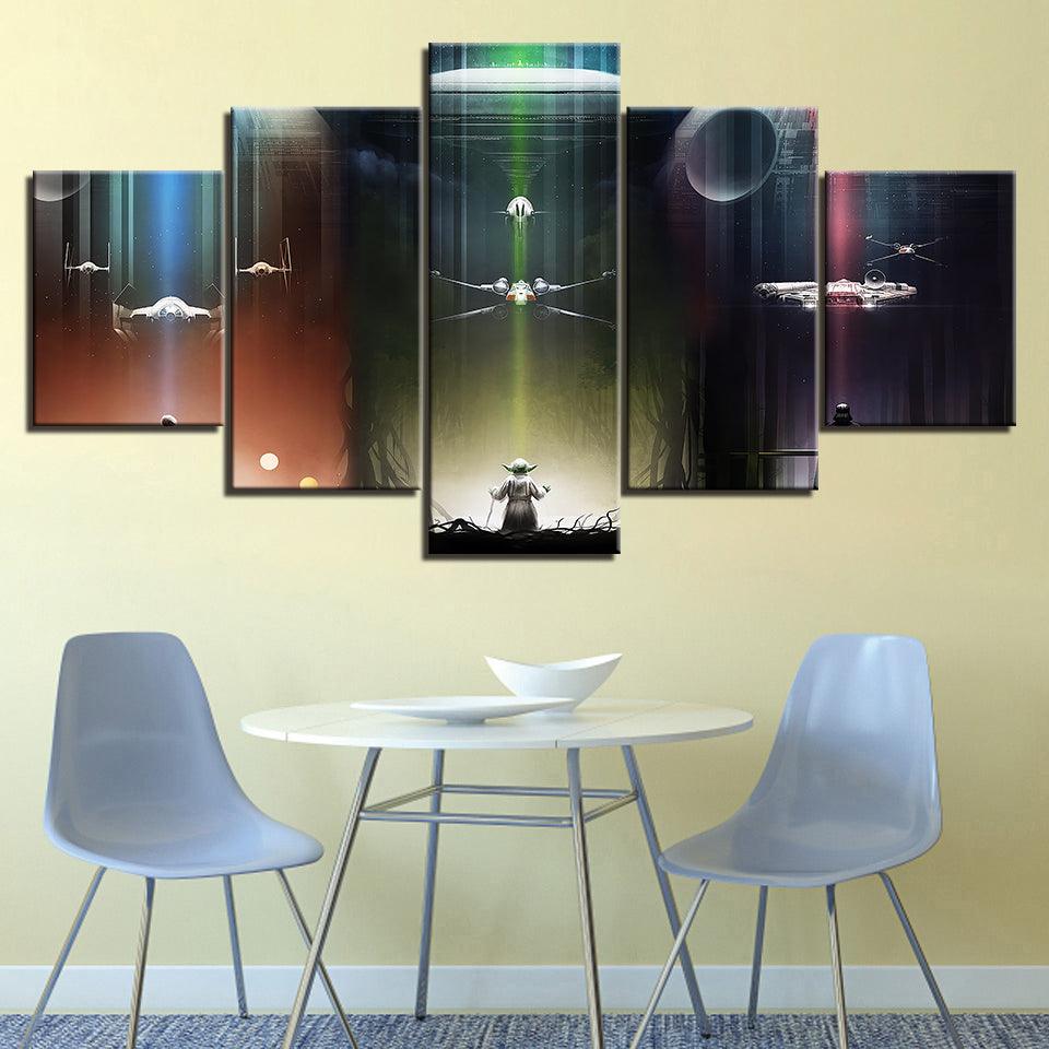 Star Wars HD Multi Panel Canvas Wall Art Frame - Original Frame