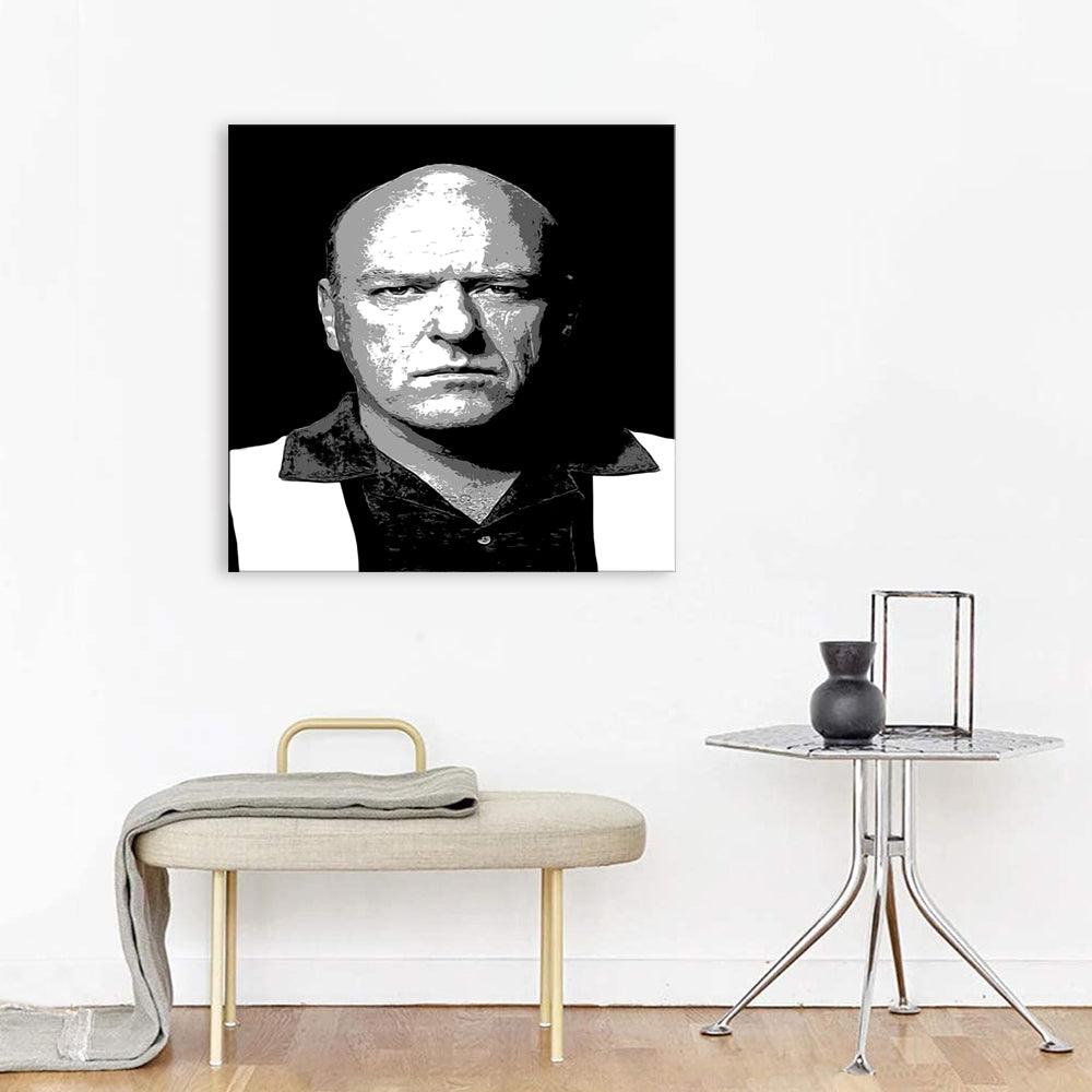 Hank Schrader 1 Piece HD Multi Panel Canvas Wall Art Frame - Original Frame