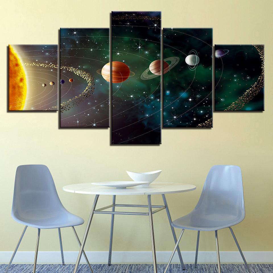 The Galaxy HD Multi Panel Canvas Wall Art Frame - Original Frame