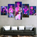 Queen Group 5 Piece HD Multi Panel Canvas Wall Art - Original Frame