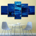 The Animal Of The Ocean 5 Piece HD Multi Panel Canvas Wall Art Frame - Original Frame