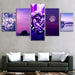 Very Peri Color 5 Piece HD Multi Panel Canvas Wall Art Frame - Original Frame