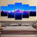 Forest In Pandora 5 Piece HD Multi Panel Canvas Wall Art Frame - Original Frame