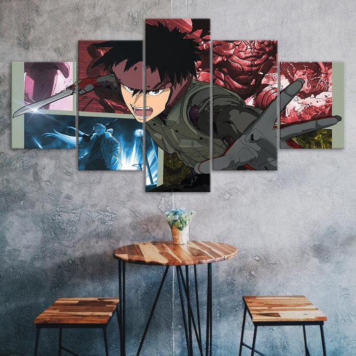 Spriggan Anime 5 Piece HD Multi Panel Canvas Wall Art Frame - Original Frame