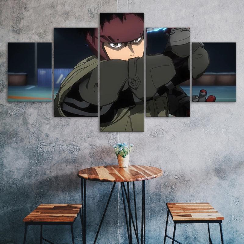 Spriggan 5 Piece Anime HD Multi Panel Canvas - Original Frame