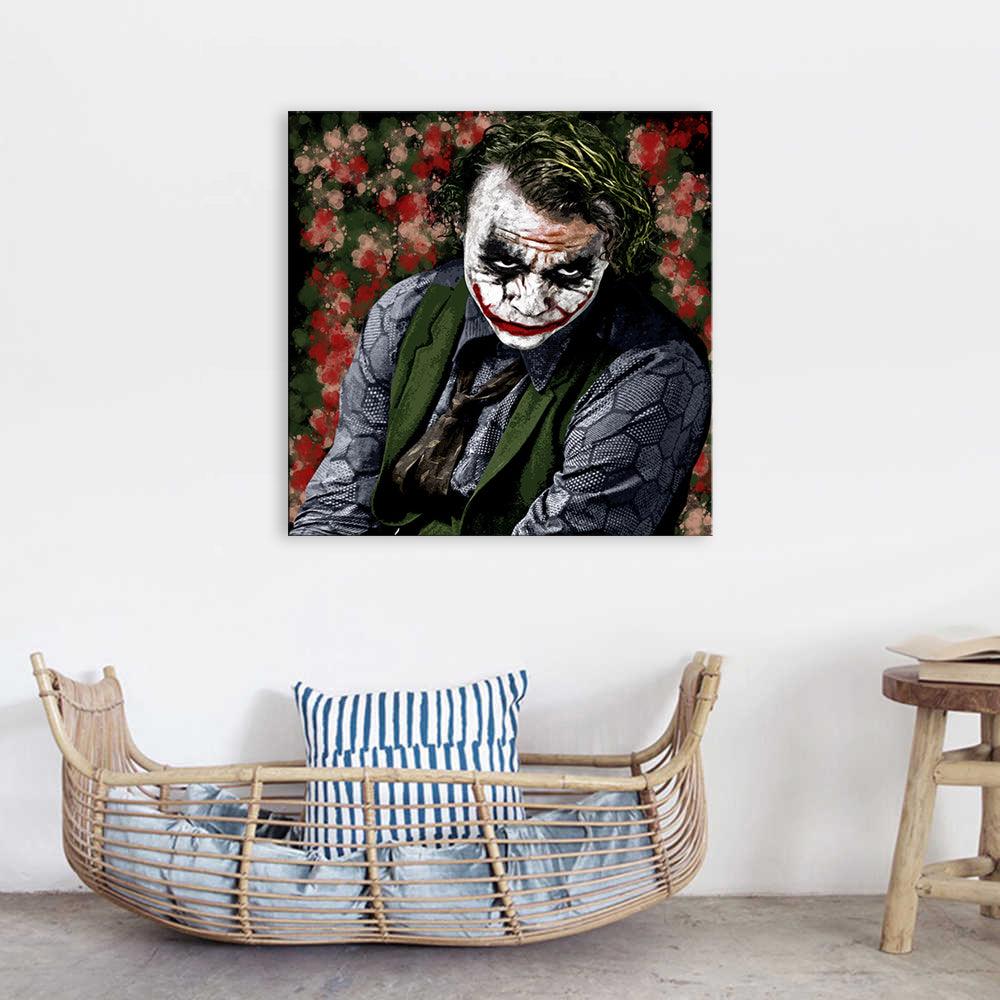 The Joker 1 Piece HD Multi Panel Canvas Wall Art Frame - Original Frame