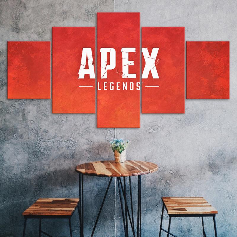 Apex Legends 5 Piece HD Canvas Wall Art Frame - Original Frame