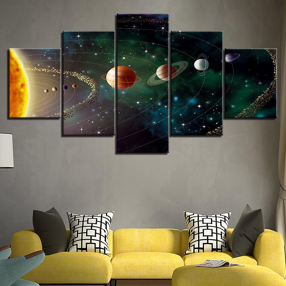 The Galaxy HD Multi Panel Canvas Wall Art Frame - Original Frame