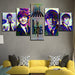 The Beatles Band 5 Piece HD Multi Panel Canvas Wall Art Frame - Original Frame