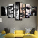 Horror Movies Characters HD Multi Panel Canvas Wall Art Frame - Original Frame